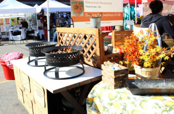 The s'mores stand at the SoWa market.